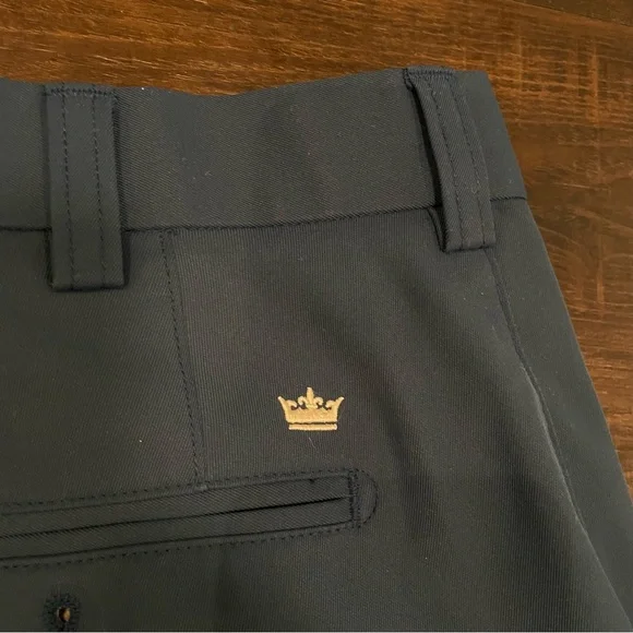 Peter Millar Men’s Navy Blue Wicking Performance Golf Shorts Size 36 Weekend Sty - Picture 5 of 9